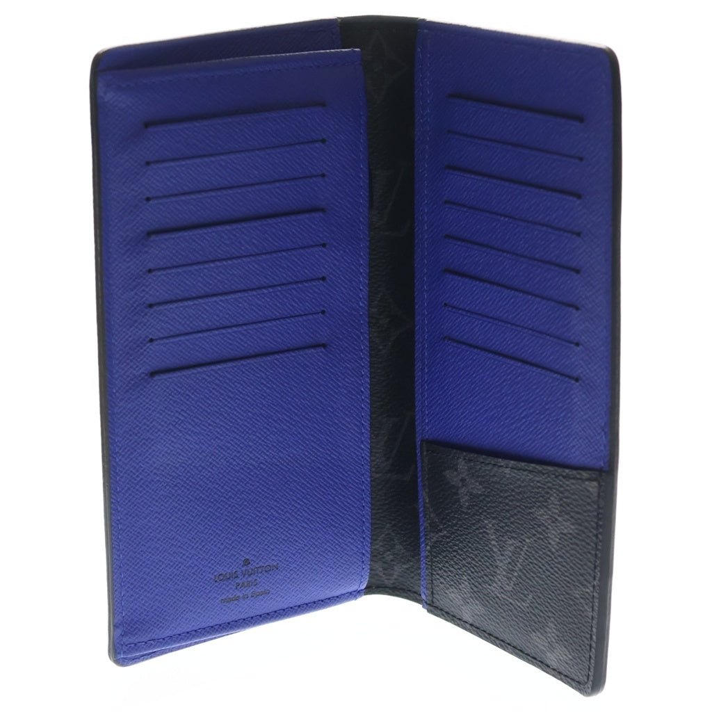 LOUIS VUITTON(ルイヴィトン) エピ×モノグラムエクリプス ポルトフォイユブラザ ロングウォレット 長財布 カードケース ブラック×ブルー レザー M80788