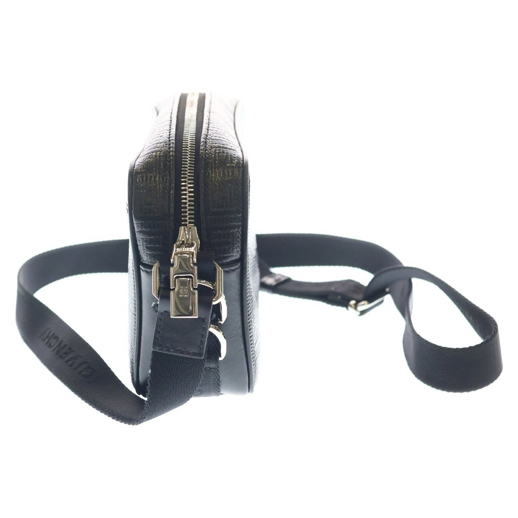 GIVENCHY(ジバンシィ) G ESSENTIALS エッセンシャルズ クロスボディバッグ ショルダーバッグ ミニバッグ ブラック レザー シルバー金具 レディース