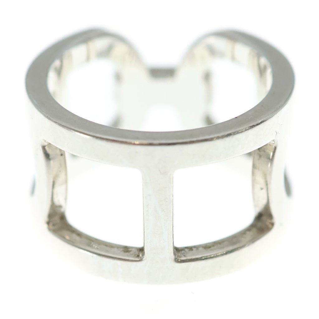 HERMES(エルメス) エヴァーシェーヌダンクルMM リング シルバー Ag925 #46 レディース