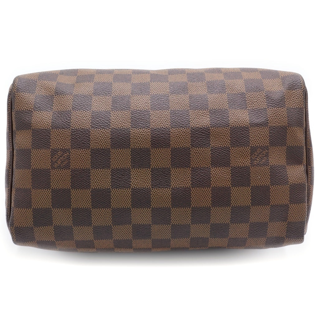 LOUIS VUITTON(ルイヴィトン) ダミエ エベヌ スピーディ25 PVC レザー ゴールド金具 ハンドバッグ ミニ ボストンバッグ ブラウン N41365 レディース