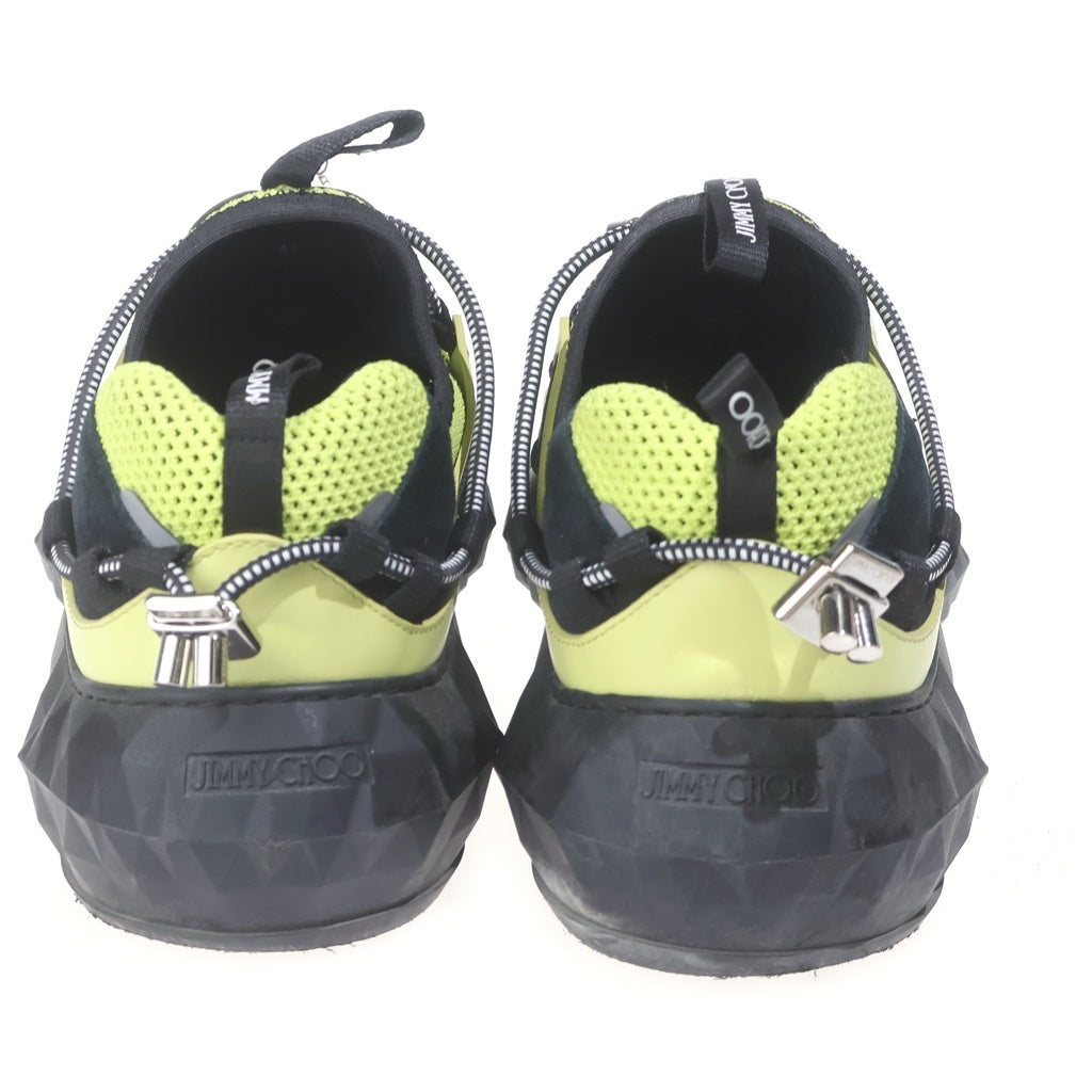 JIMMY CHOO(ジミーチュウ) DIAMOND TRAIL ローカットスニーカー チャンキーソール ブラック/イエロー レディース