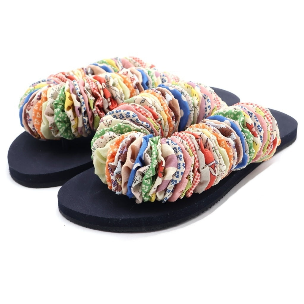 TORY BURCH(トリー バーチ) YOYO FLIP FLOP ヨーヨー フリップ フロップ フラット サンダル シューズ マルチ レディース