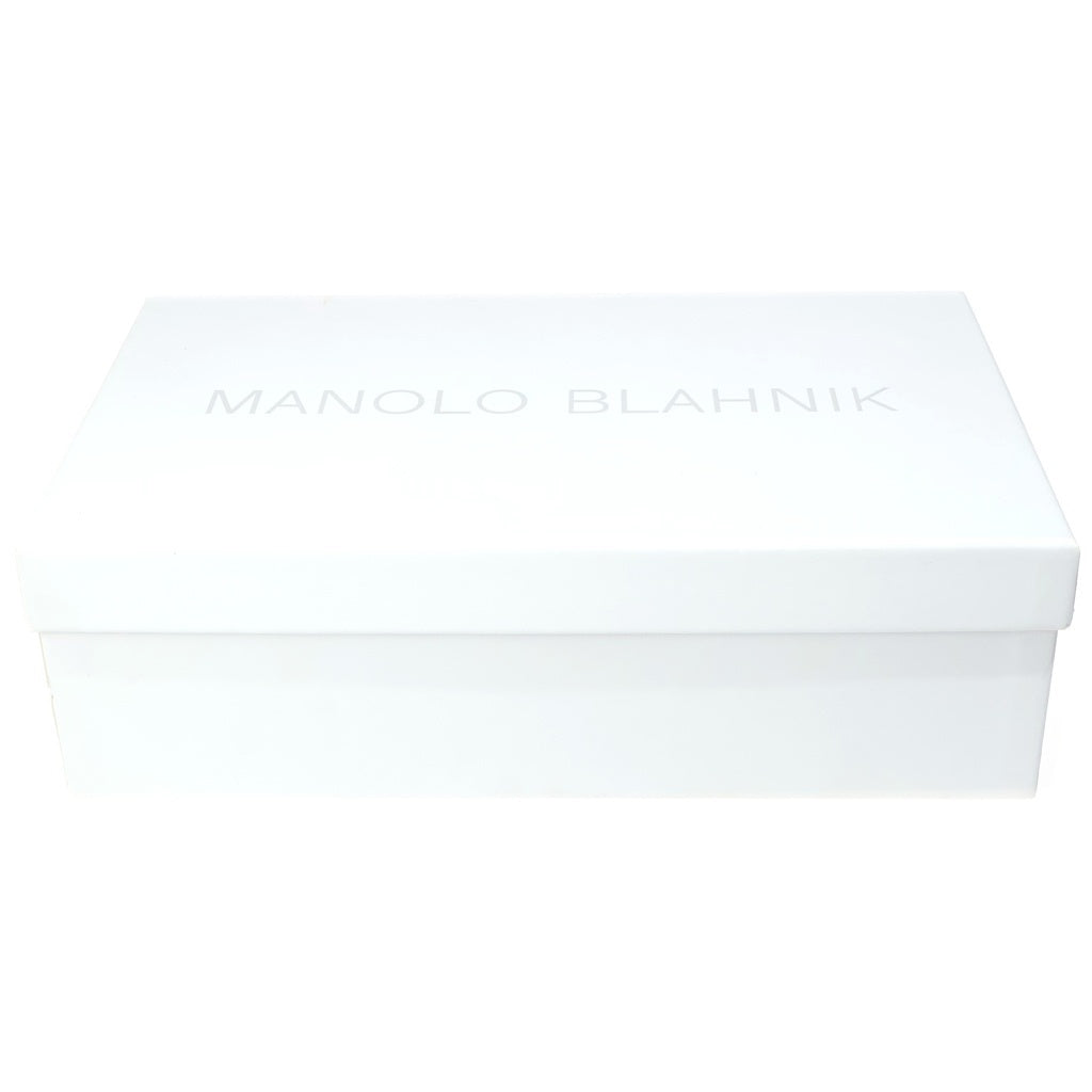 MANOLO BLAHNIK(マノロブラニク) ピンヒール レザー パンプス スエード ブラウン レディース