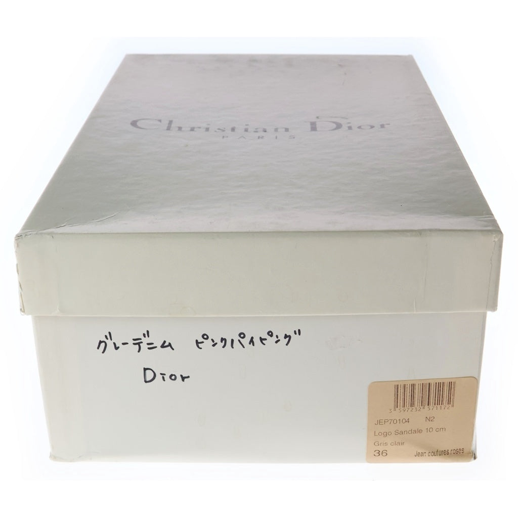 Christian Dior(クリスチャンディオール) デニム パテントレザー