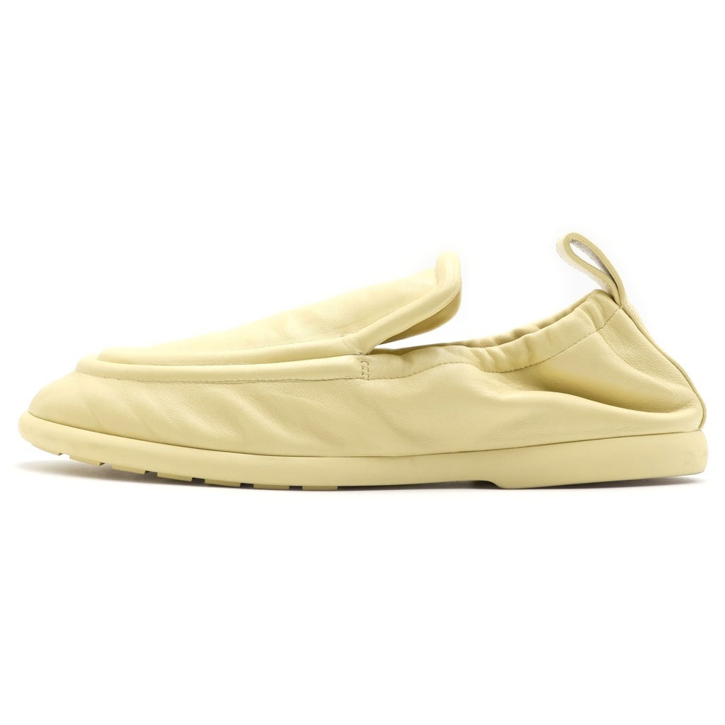 BOTTEGA VENETA(ボッテガヴェネタ) レザー スリッポン シューズ イエロー