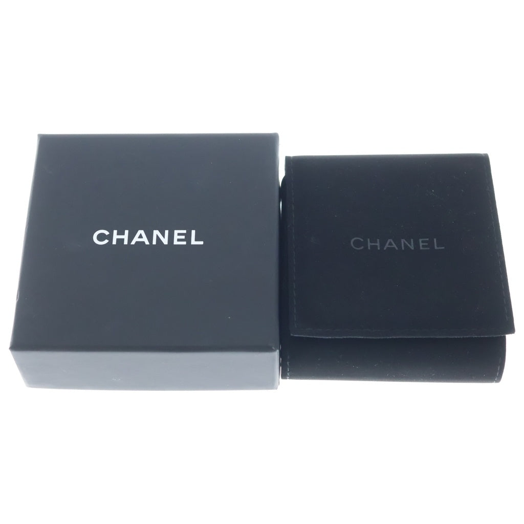 CHANEL(シャネル) ココマーク ハート ラインストーン ドロップ ピアス シルバー ABF777 レディース