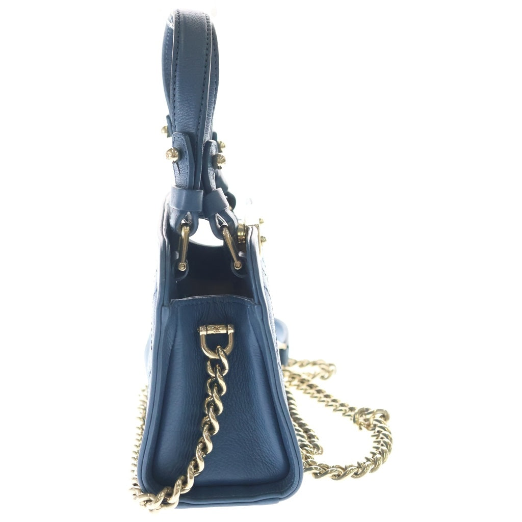 CHANEL(シャネル) マトラッセ ロゴプレート カーフスキン レザー 2WAY