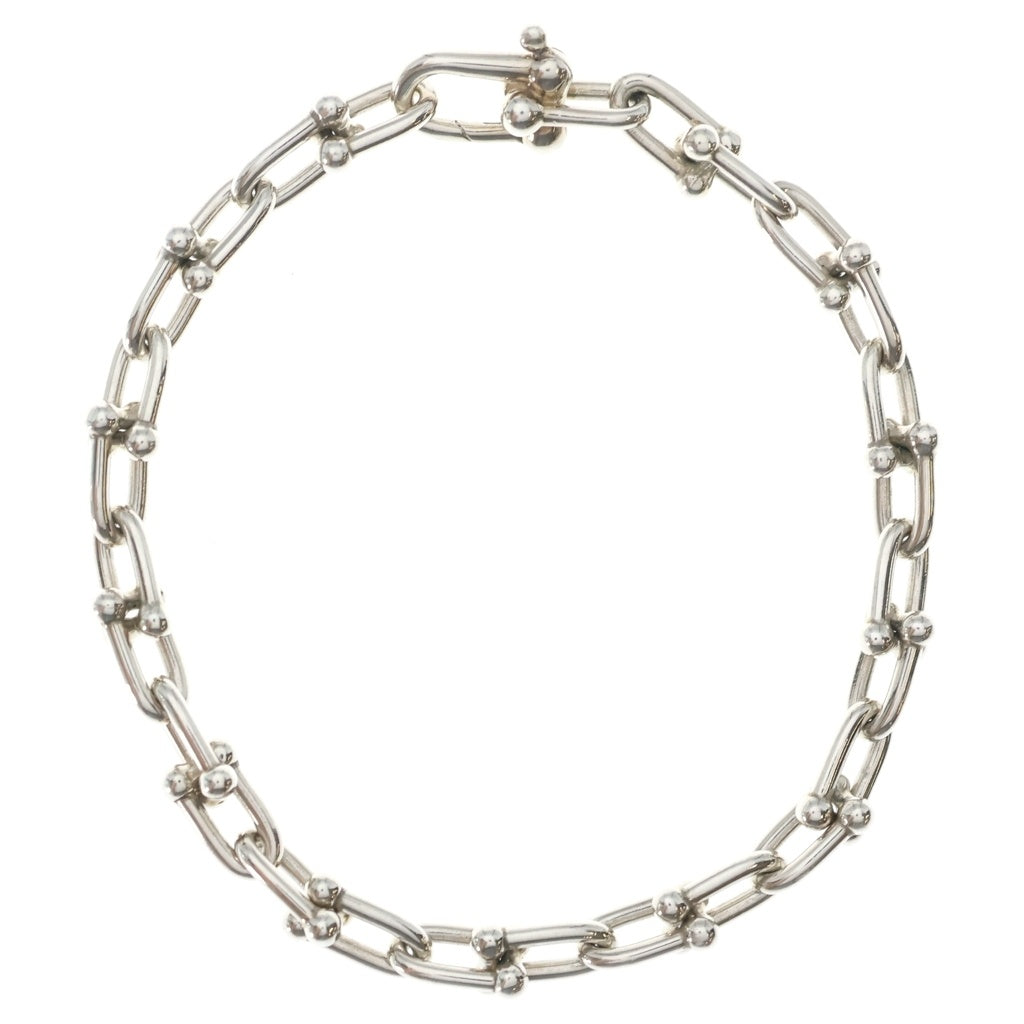 TIFFANY & Co.(ティファニー) ハードウェア スモールリンク ブレスレット SV925 シルバー レディース