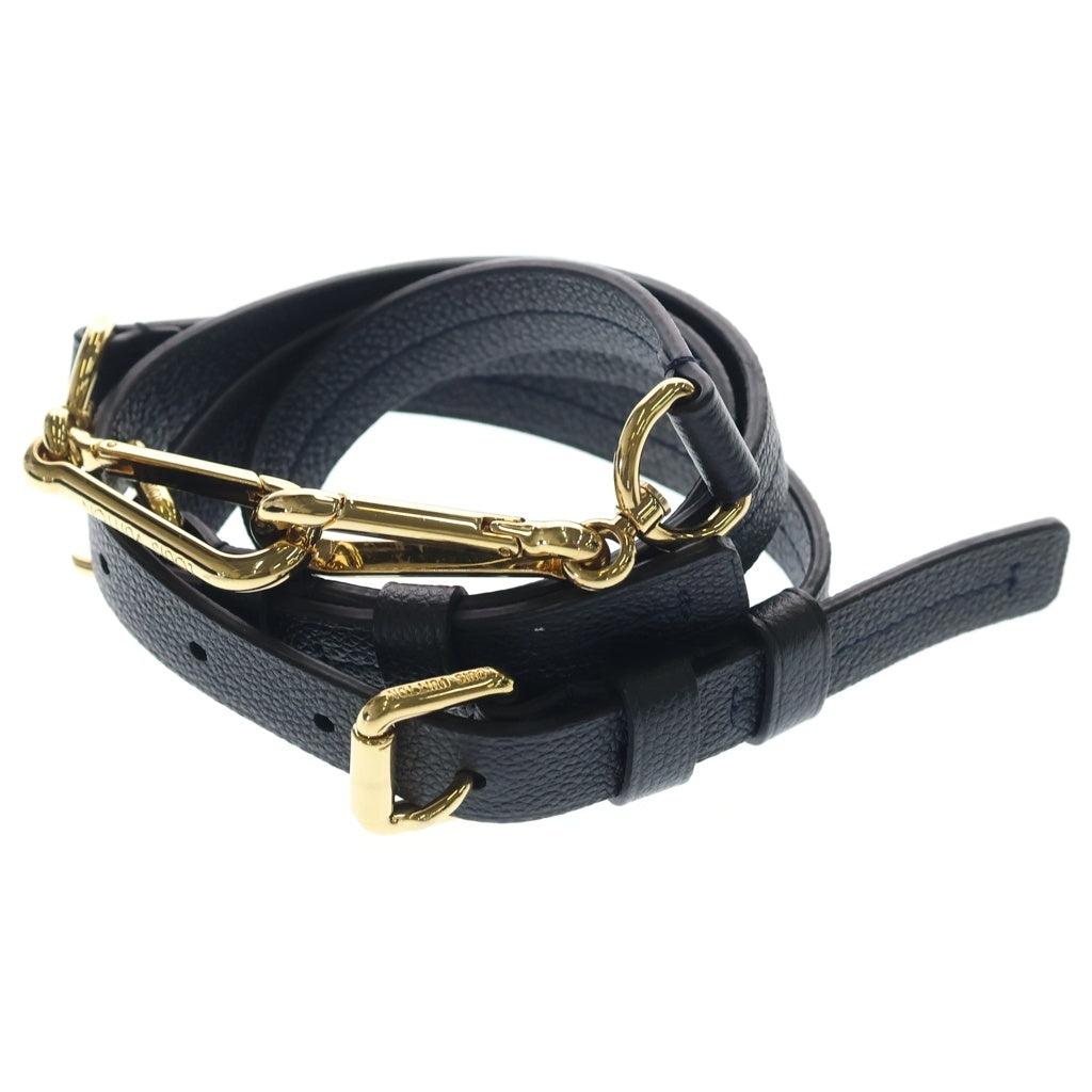 LOUIS VUITTON(ルイヴィトン) モノグラム アンプラント スピーディ バンドリエール25 2WAYハンドバッグ ミニボストンバッグ ショルダーバッグ ブラック レザー M40762 ゴールド金具 レディース