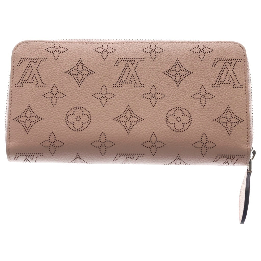 LOUIS VUITTON(ルイヴィトン) ジッピーウォレット 長財布 モノグラム シルバー金具 マヒナ ピンク M69821 レディース