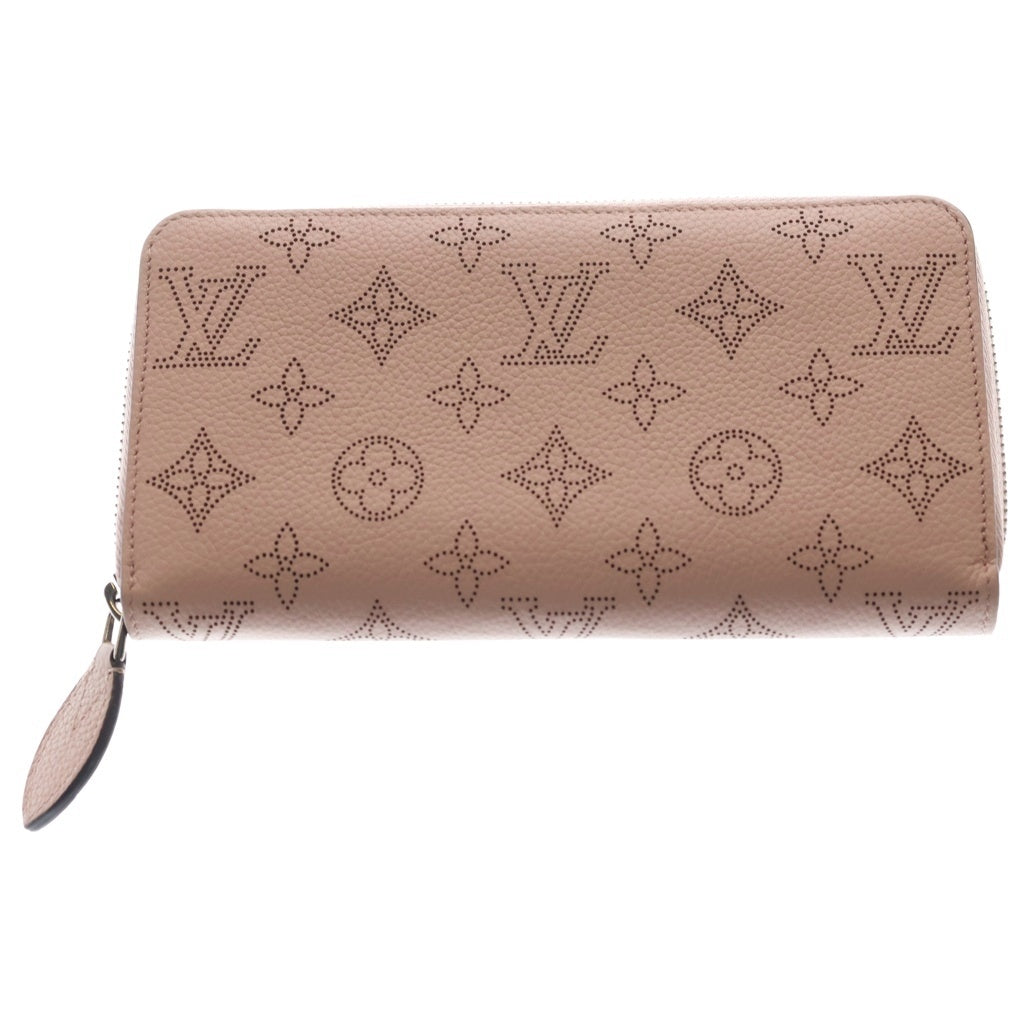 LOUIS VUITTON(ルイヴィトン) ジッピーウォレット 長財布 モノグラム シルバー金具 マヒナ ピンク M69821 レディース
