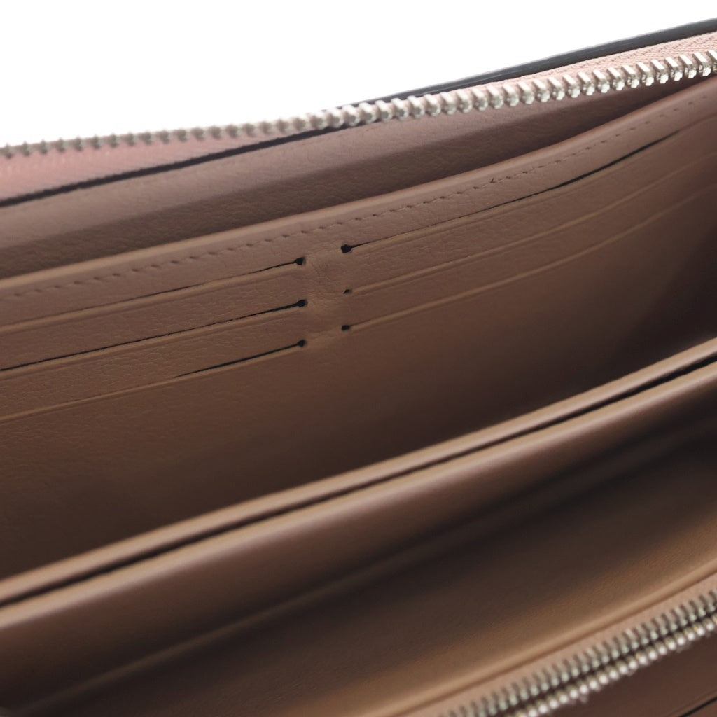 LOUIS VUITTON(ルイヴィトン) ジッピーウォレット 長財布 モノグラム シルバー金具 マヒナ ピンク M69821 レディース