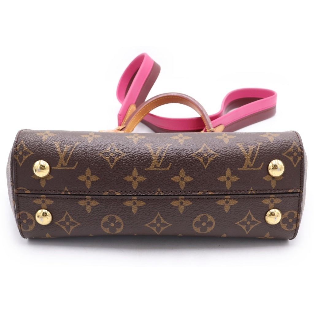 LOUIS VUITTON(ルイヴィトン) クリュニーBB ハンドバック 2wayバック モノグラム PVC レザー ブラウン/ピンク M42738 レディース