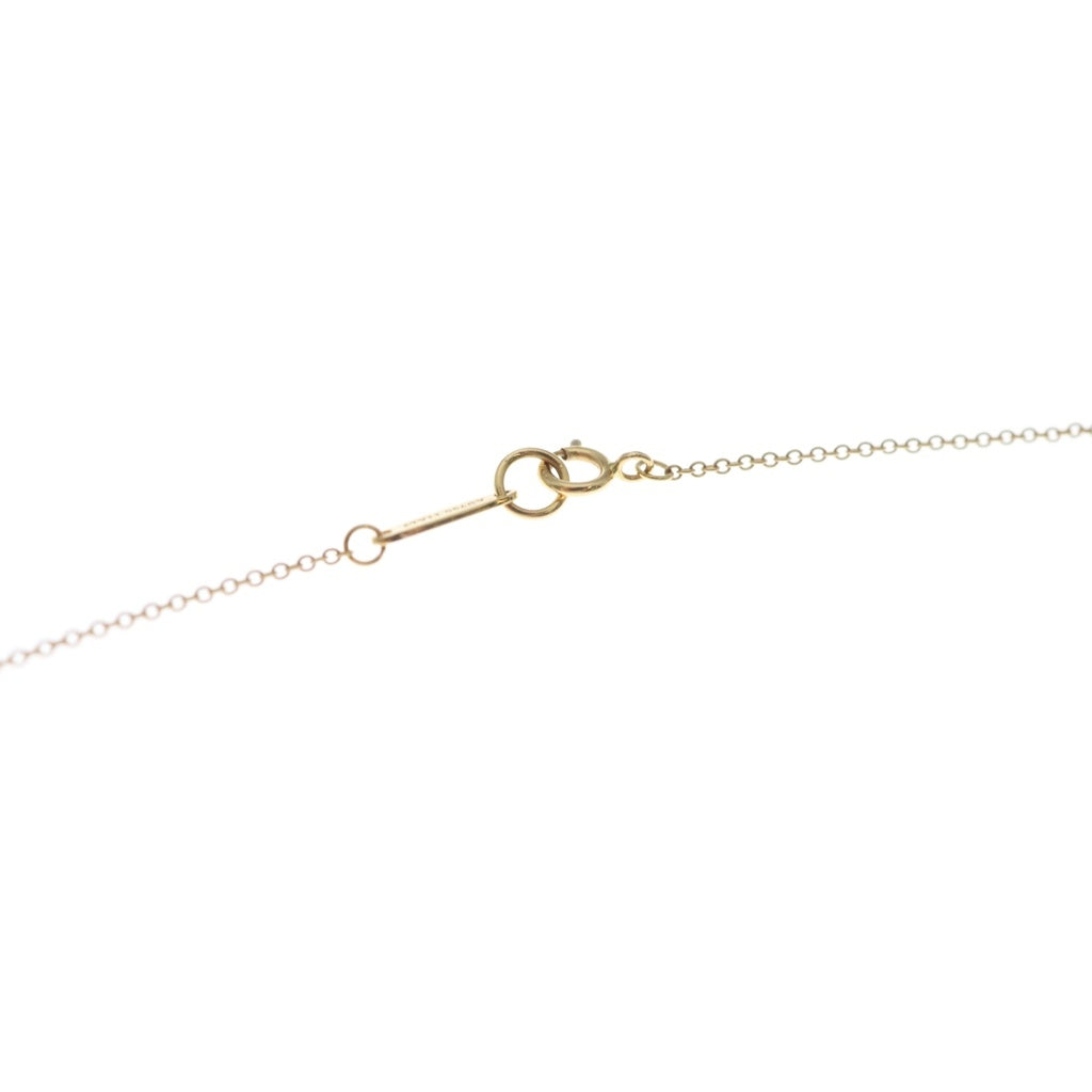 TIFFANY & Co.(ティファニー) アトラス オープン ミニ ネックレス ペンダント チェーン イエローゴールド 750YG レディース