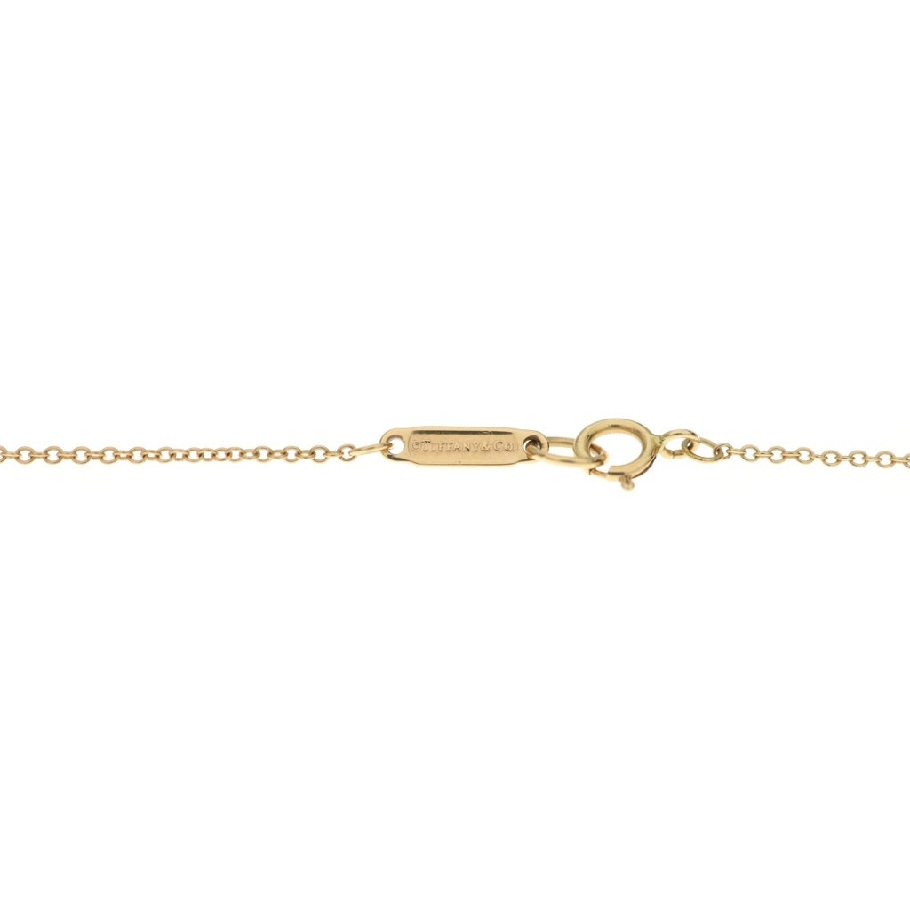 TIFFANY & Co.(ティファニー) アトラス オープン ミニ ネックレス ペンダント チェーン イエローゴールド 750YG レディース