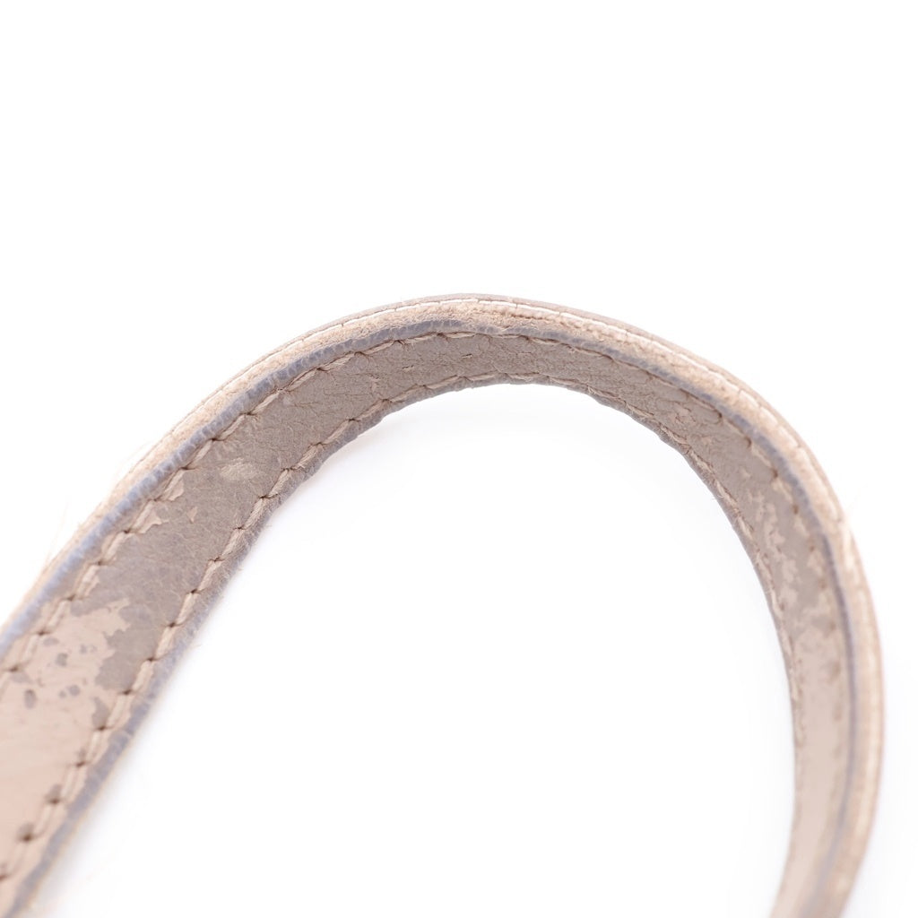 LOUIS VUITTON(ルイヴィトン) アンプラント オンザゴーMM ハンドバッグ ベージュ レザー M45494 ゴールド金具 レディース