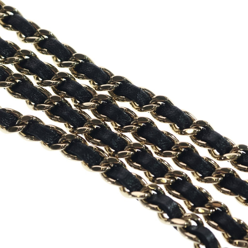 CHANEL(シャネル) マトラッセ ホーボーバック チェーンショルダー ミニ ゴールド金具 ラムスキン ブラック AS3917 レディース
