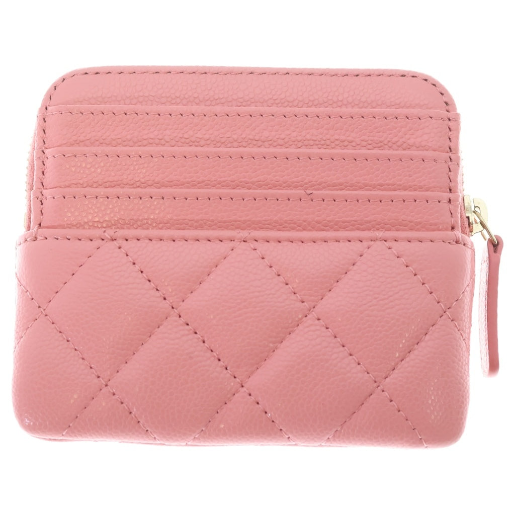 CHANEL(シャネル) マトラッセ ココマーク ジップコインパース コイン
