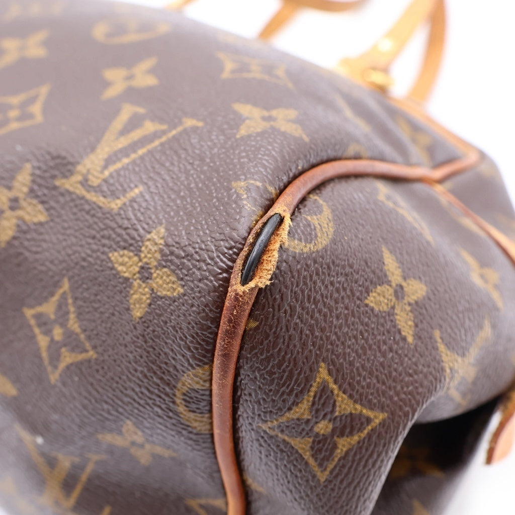 LOUIS VUITTON(ルイヴィトン) モノグラム モントルグイユPM PVC レザー ハンドバッグ ブラウン M95565 レディース