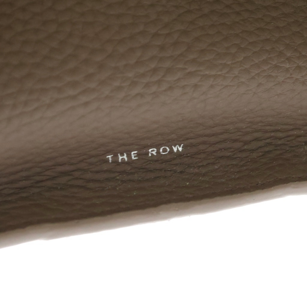THE ROW(ザロウ) マルロ12 グレインカーフスキン レザー ハンドバッグ トートバッグ ブラウン レディース