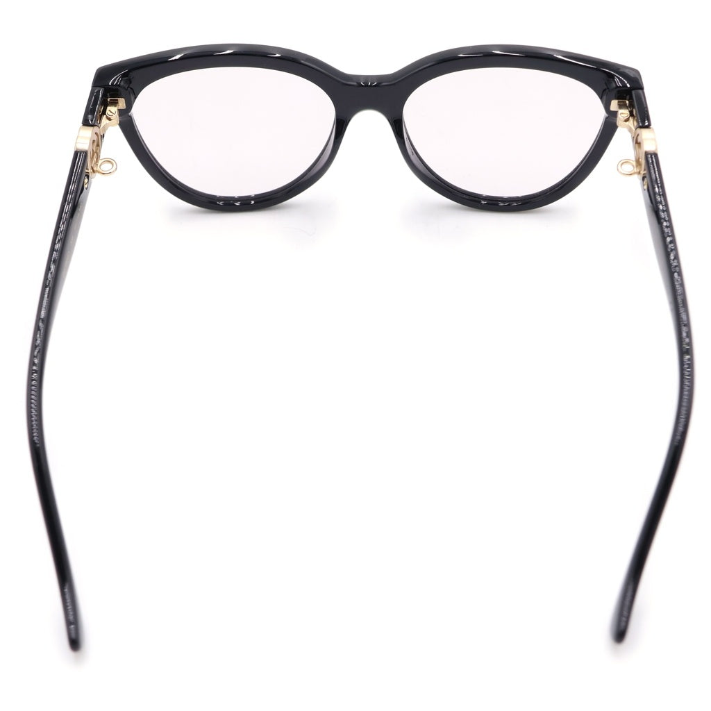 GUCCI(グッチ) Cat Eye Glasses インターロッキングG キャットアイフレーム メガネ 眼鏡 チェーンストラップ ブラック GG1024O レディース