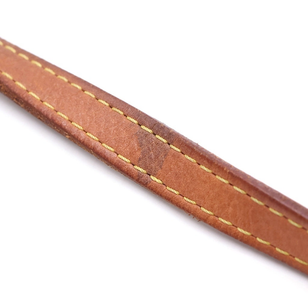 LOUIS VUITTON(ルイヴィトン) モノグラム リボリーMM 2WAYハンドバッグ ショルダーバッグ ブラウン レザー×PVC M44546 ゴールド金具 レディース