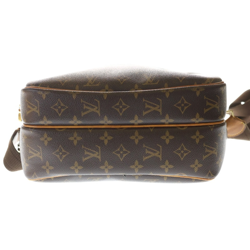 LOUIS VUITTON(ルイヴィトン) モノグラム リポーターPM PVC レザー ショルダーバッグ ブラウン M45254