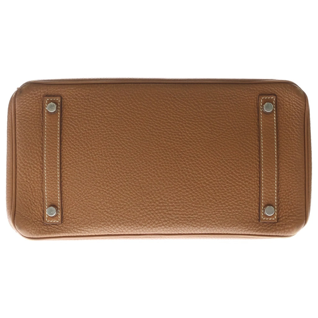 HERMES(エルメス) バーキン30 トゴ シルバー金具 ハンドバッグ □I刻印 ゴールド レディース