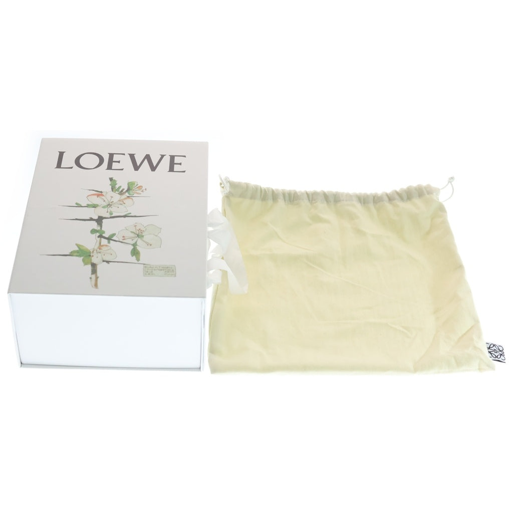 LOEWE(ロエベ) ゲートデュアル バッグ ミニ ショルダーバッグ ブラウン レザー ゴールド金具 レディース