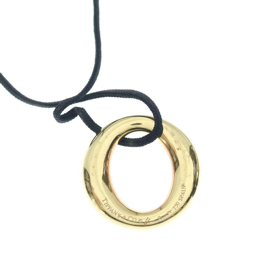 TIFFANY & Co.(ティファニー) エルサ・ペレッティ セビアナ ネックレス ペンダント イエローゴールド Au750 レディース