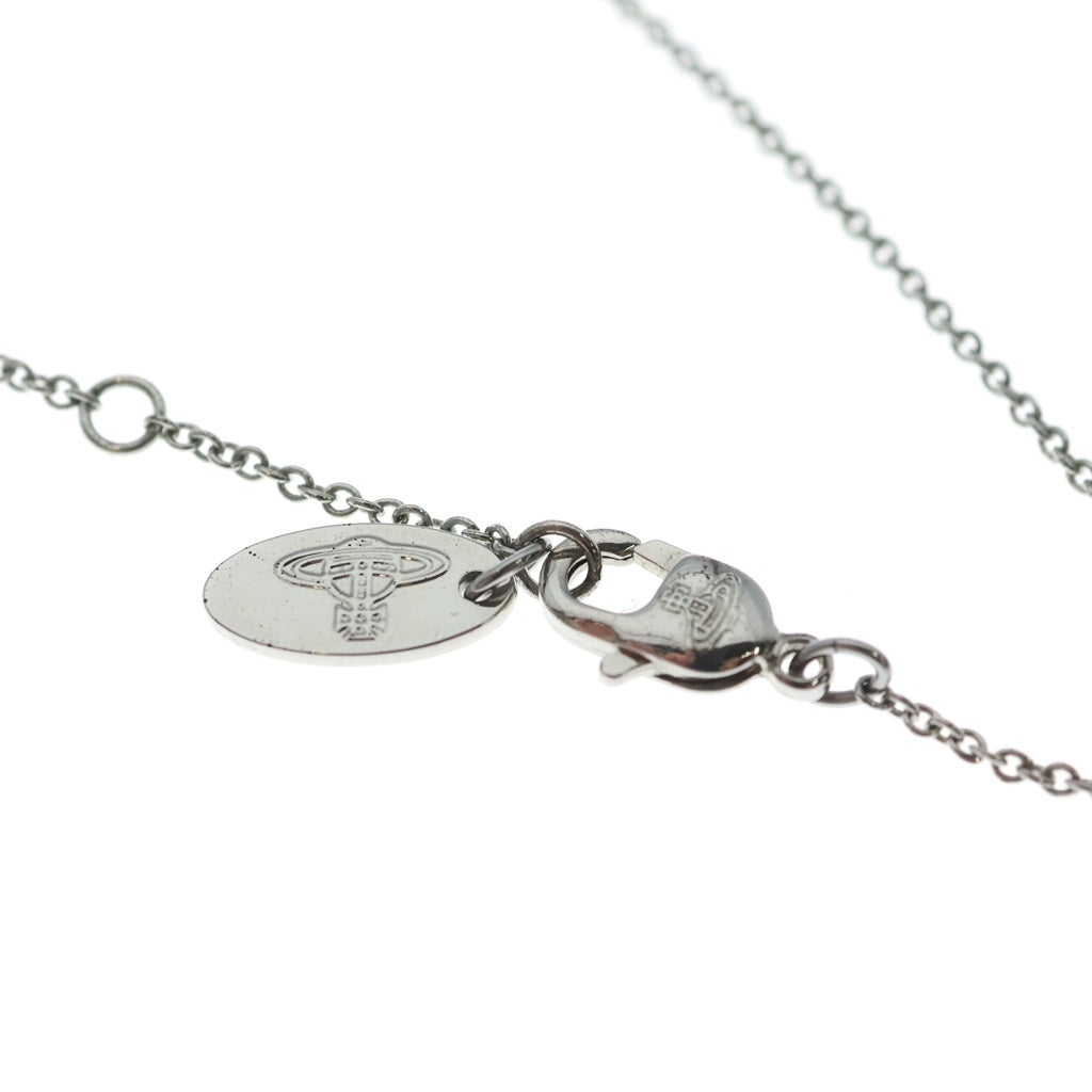 Vivienne Westwood(ヴィヴィアンウエストウッド) New Diamante Heart ディアマンテ ハート ペンダントネックレス シルバー メタル レディース