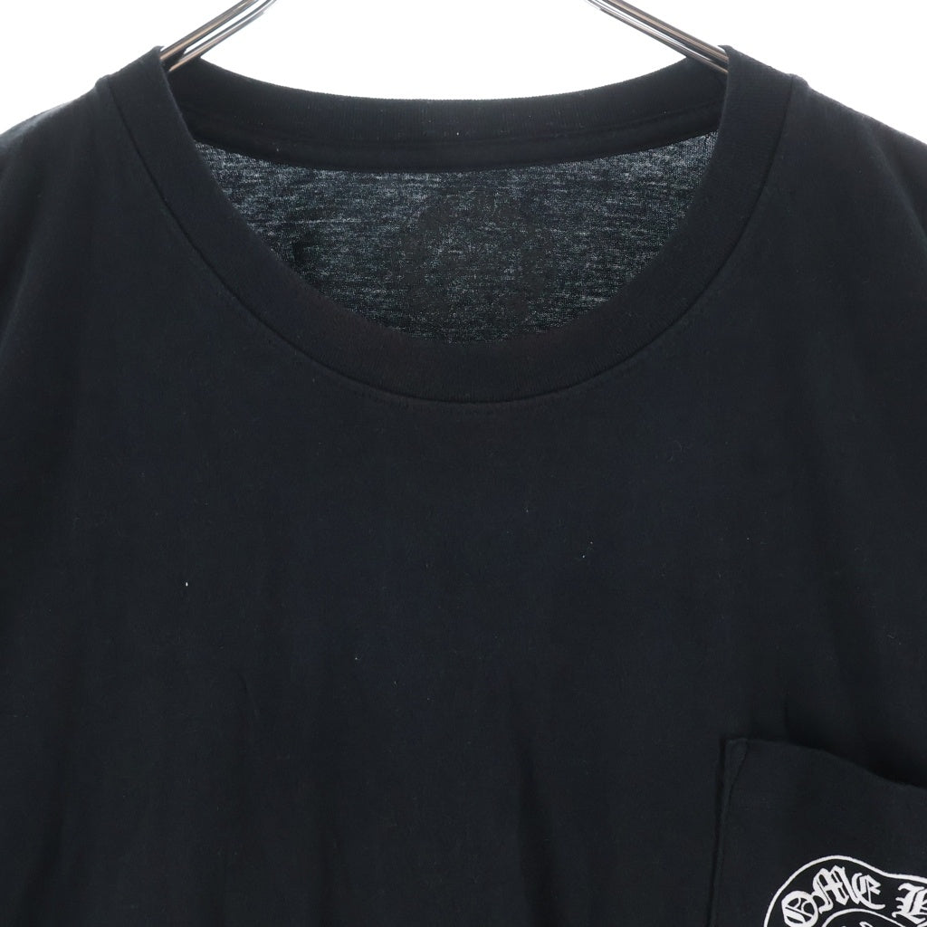 CHROME HEARTS(クロムハーツ) LAS VEGAS ラスベガス限定 ホースシュー バックプリント クルーネック 半袖Tシャツ カットソー ブラック