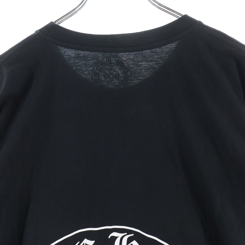 CHROME HEARTS(クロムハーツ) LAS VEGAS ラスベガス限定 ホースシュー バックプリント クルーネック 半袖Tシャツ カットソー ブラック