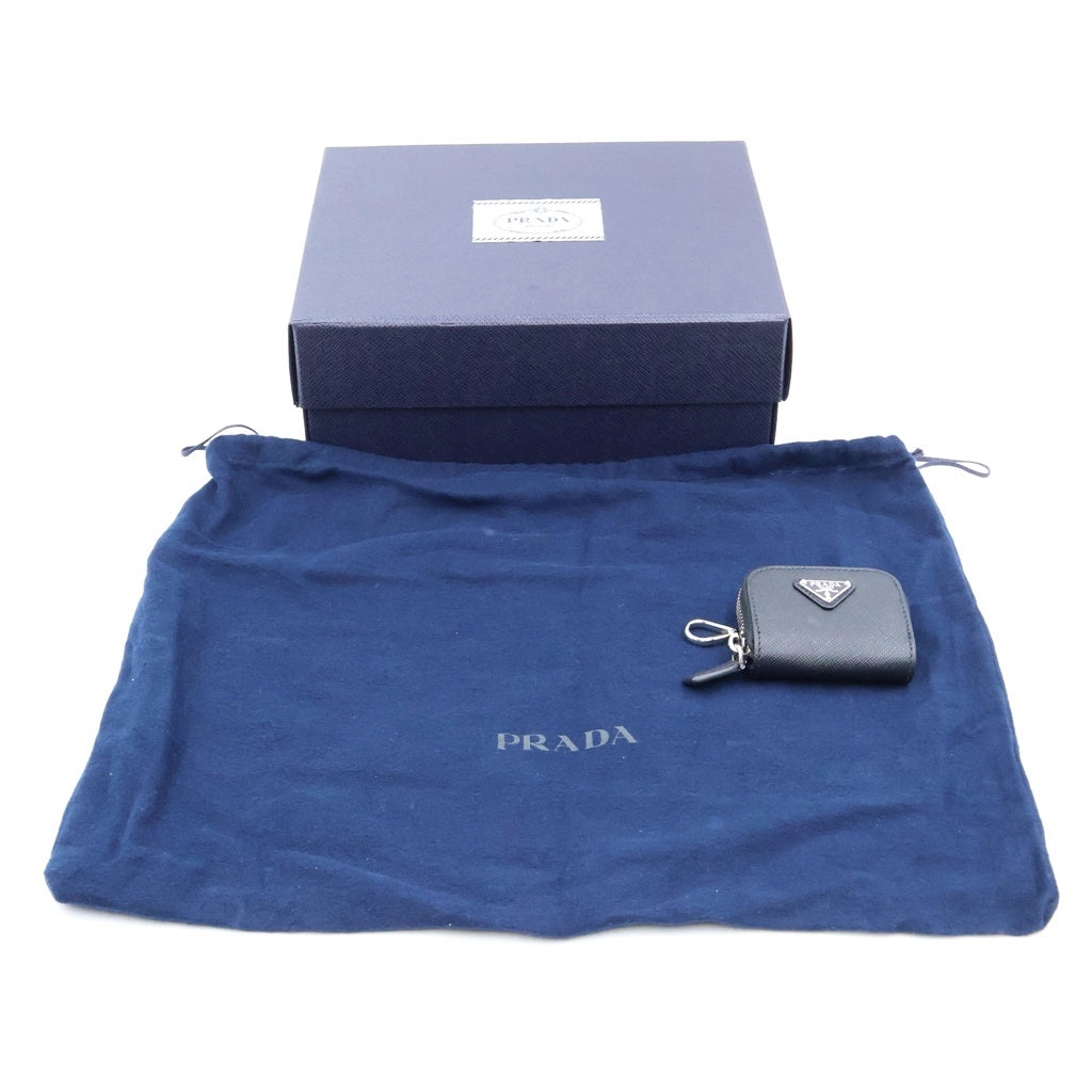 PRADA(プラダ) ロゴ ショルダーバック サフィアーノ レザー ブラック 2VD059