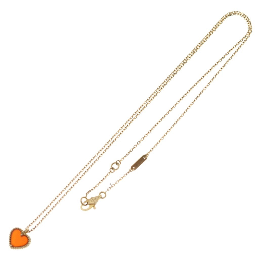 Van Cleef & Arpels(ヴァンクリーフアンドアーペル) スウィート ハート ネックレス Au750PG K18 ピンクゴールド VCARN59N00 レディース