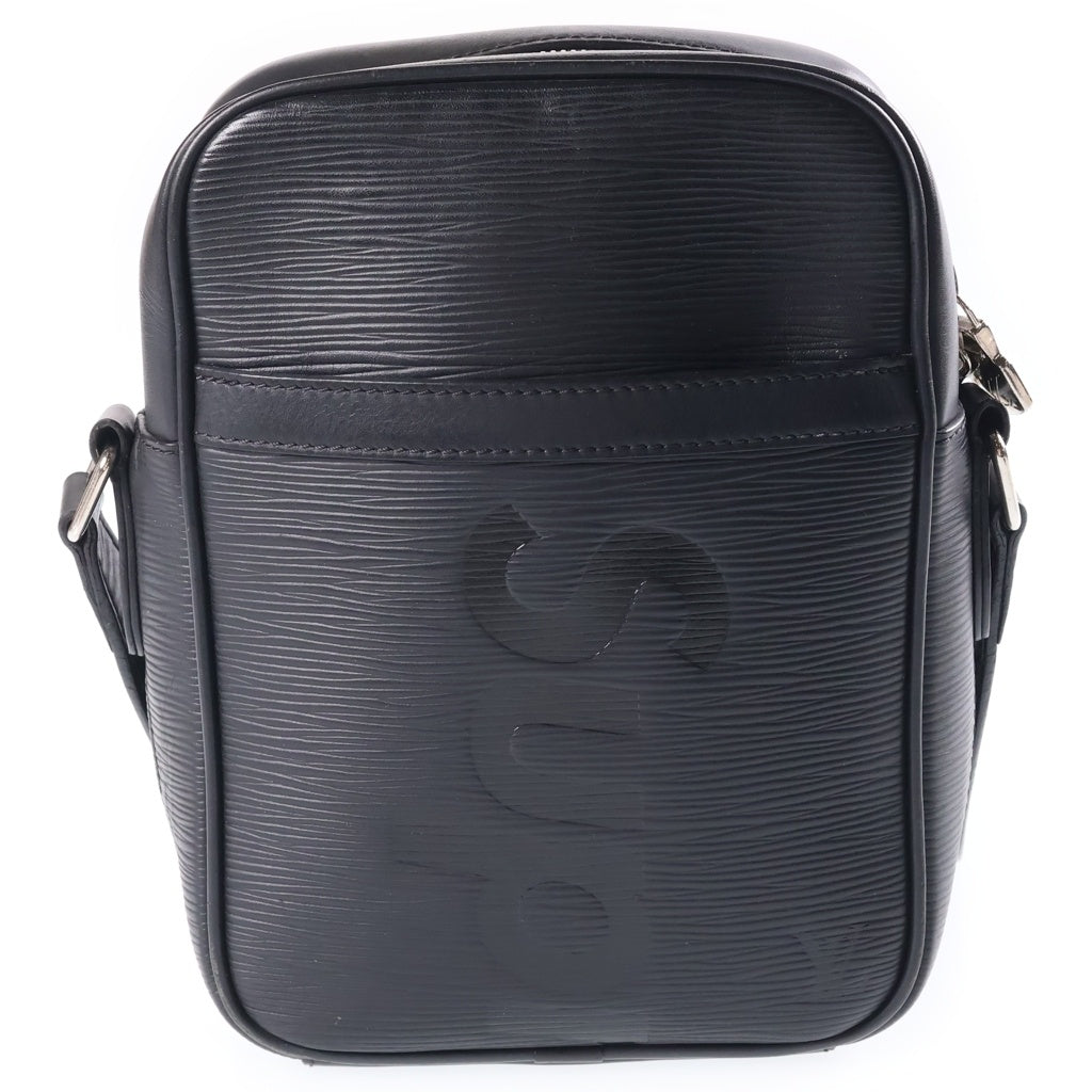 LOUIS VUITTON(ルイヴィトン) Supreme コラボ ダヌーブPM ショルダーバッグ エピ ノワール ブラック M53431 レディース