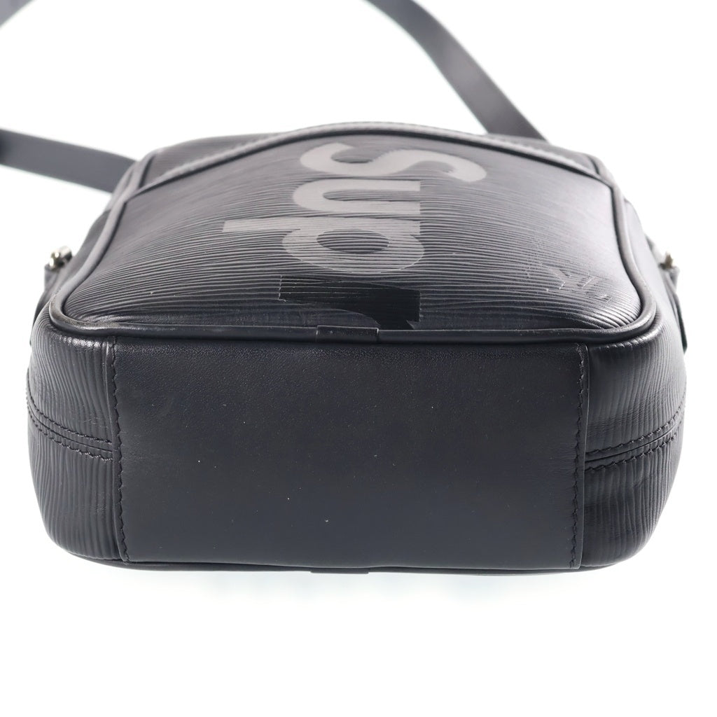 LOUIS VUITTON(ルイヴィトン) Supreme コラボ ダヌーブPM ショルダーバッグ エピ ノワール ブラック M53431 レディース