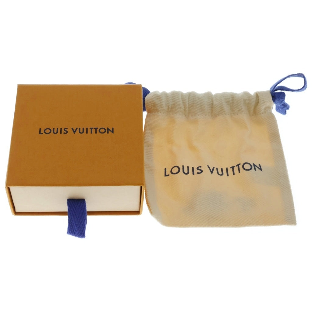 LOUIS VUITTON(ルイヴィトン) LVアイコニック ロゴラインストーン ペンダント ネックレス チェーン GP M00596 レディース