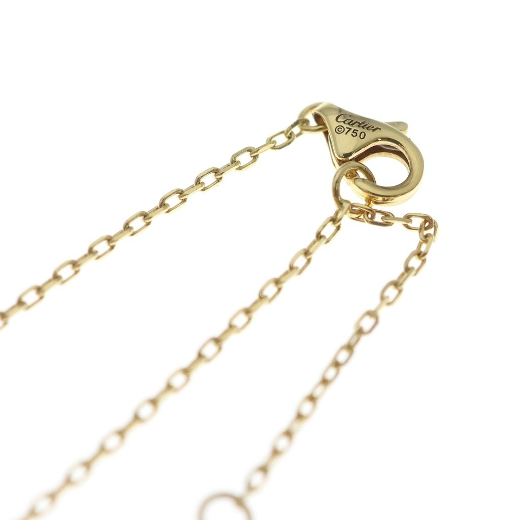 Cartier(カルティエ) ディアマンレジェ SM 1Pダイヤネックレス ペンダント チェーン イエローゴールド K18YG レディース
