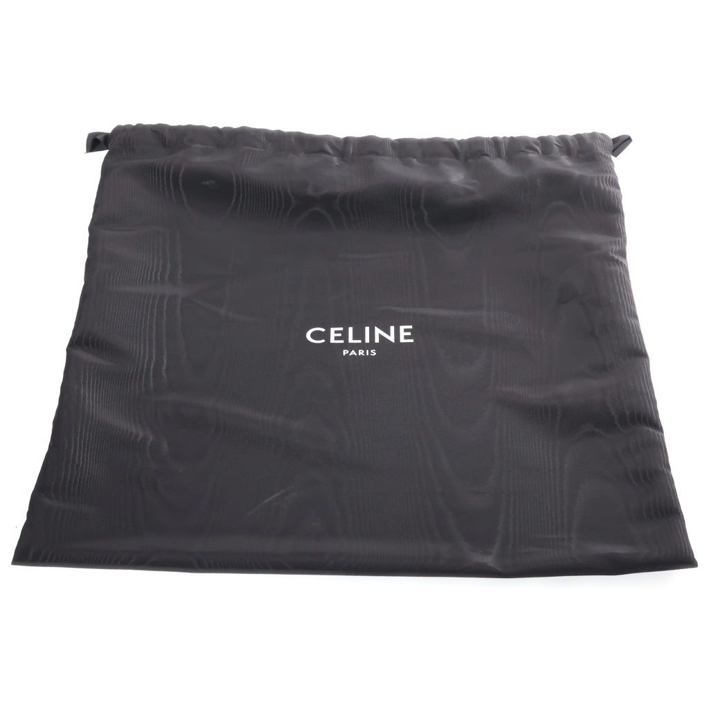 CELINE(セリーヌ) ティーン トリオンフ パニエ カゴバッグ トートバッグ ハンドバッグ ベージュ×ブラウン ラフィア×レザー レディース