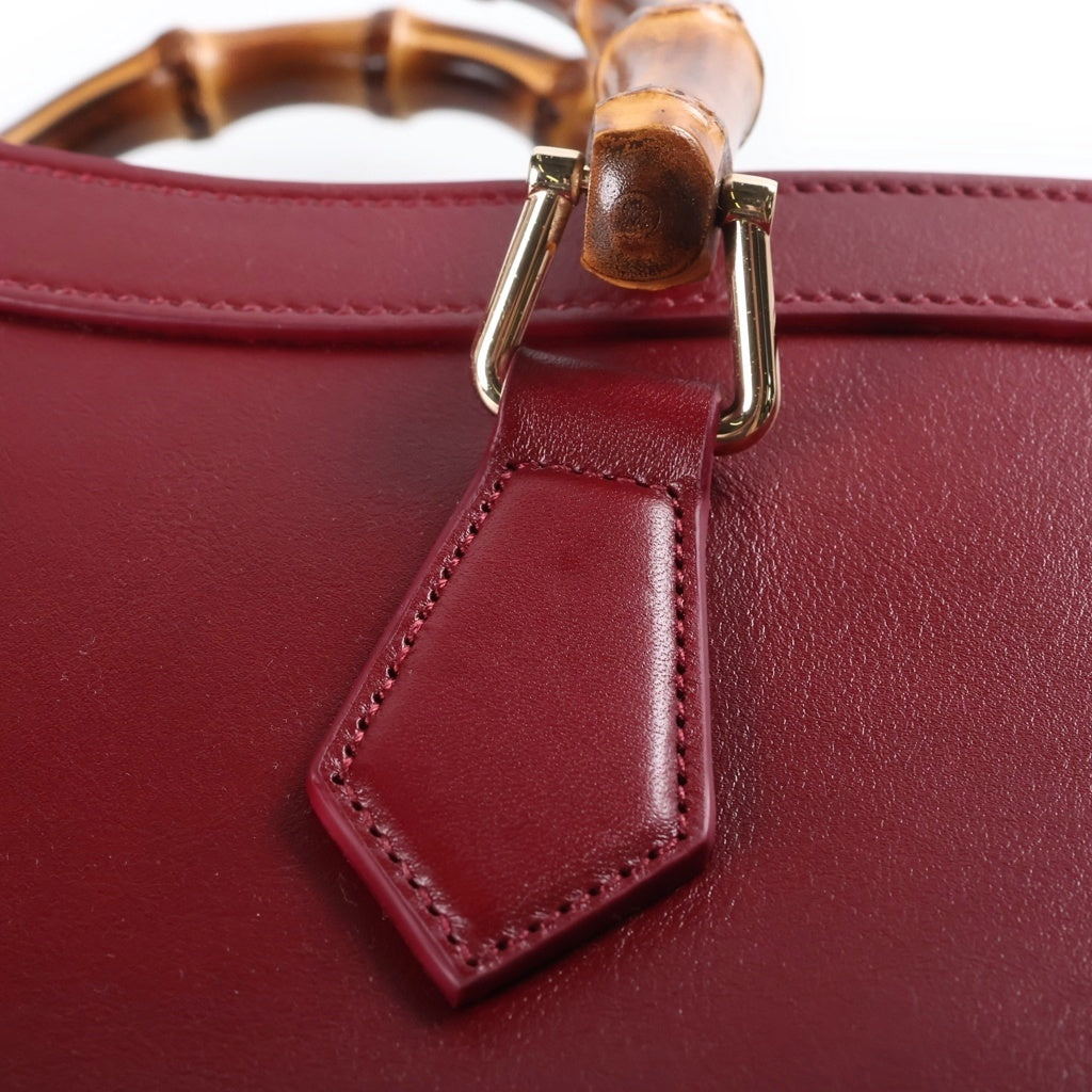 GUCCI(グッチ) ヒグチユウコ ダイアナ ミディアム トートバッグ 日本限定 レザー ボルドー 841487 レディース