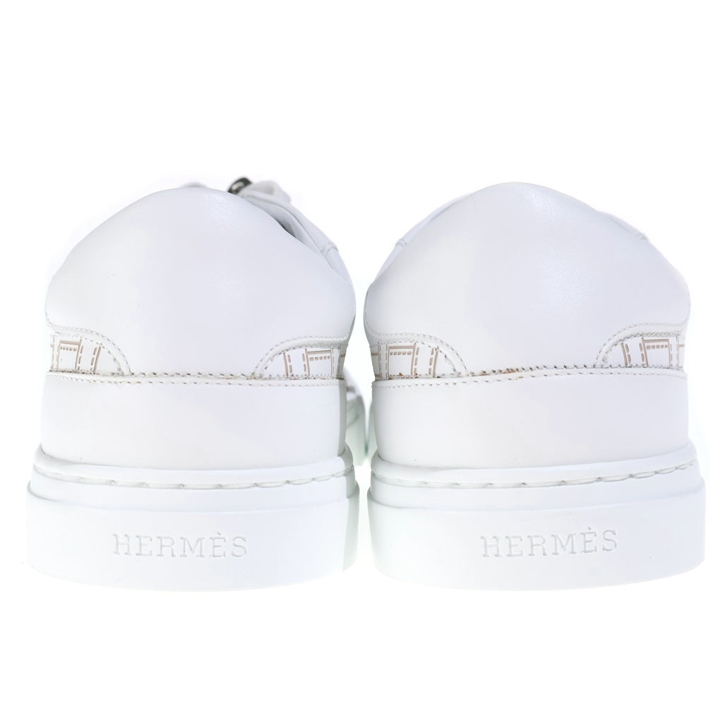 HERMES(エルメス) デイ ケリーバックル ローカットスニーカー ホワイト #37 レディース