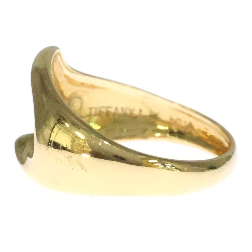 TIFFANY & Co.(ティファニー) オープンハート リング イエローゴールド 18K レディース