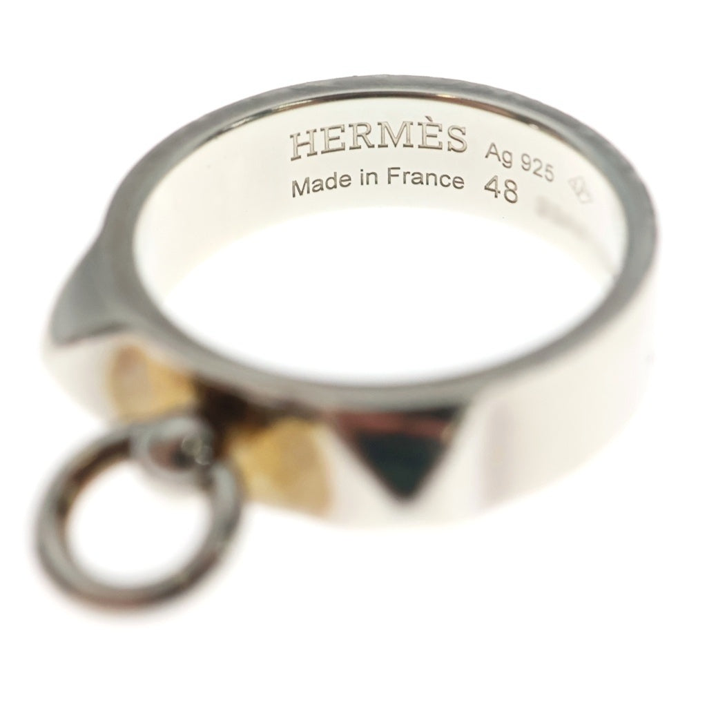 HERMES(エルメス) コリエドシアン シルバー リング #48 Sv925 レディース