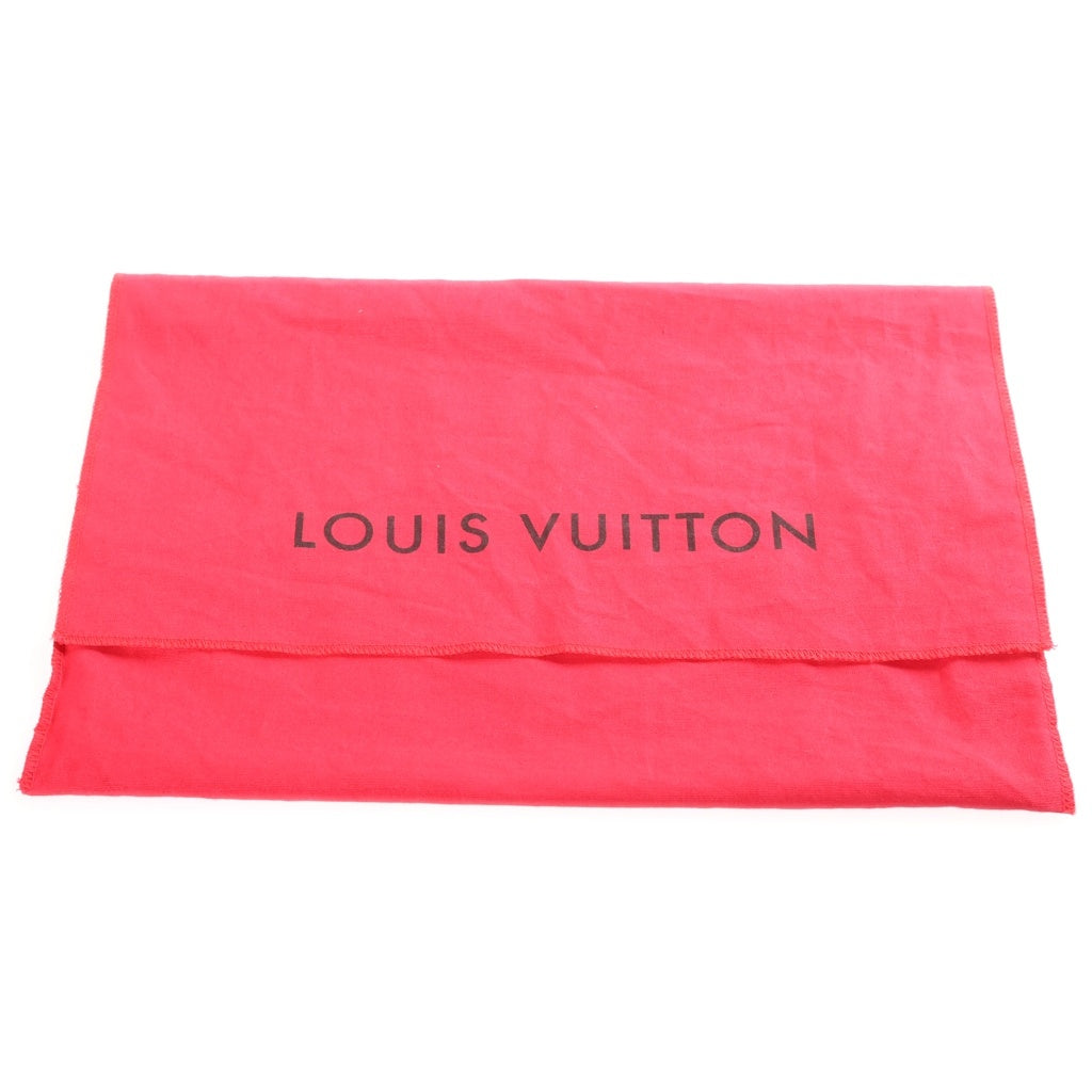 LOUIS VUITTON(ルイヴィトン) モノグラムチェリー ポシェットアクセソワール ミニハンドバッグ ブラウン レザー×PVC M95008 ゴールド金具 レディース