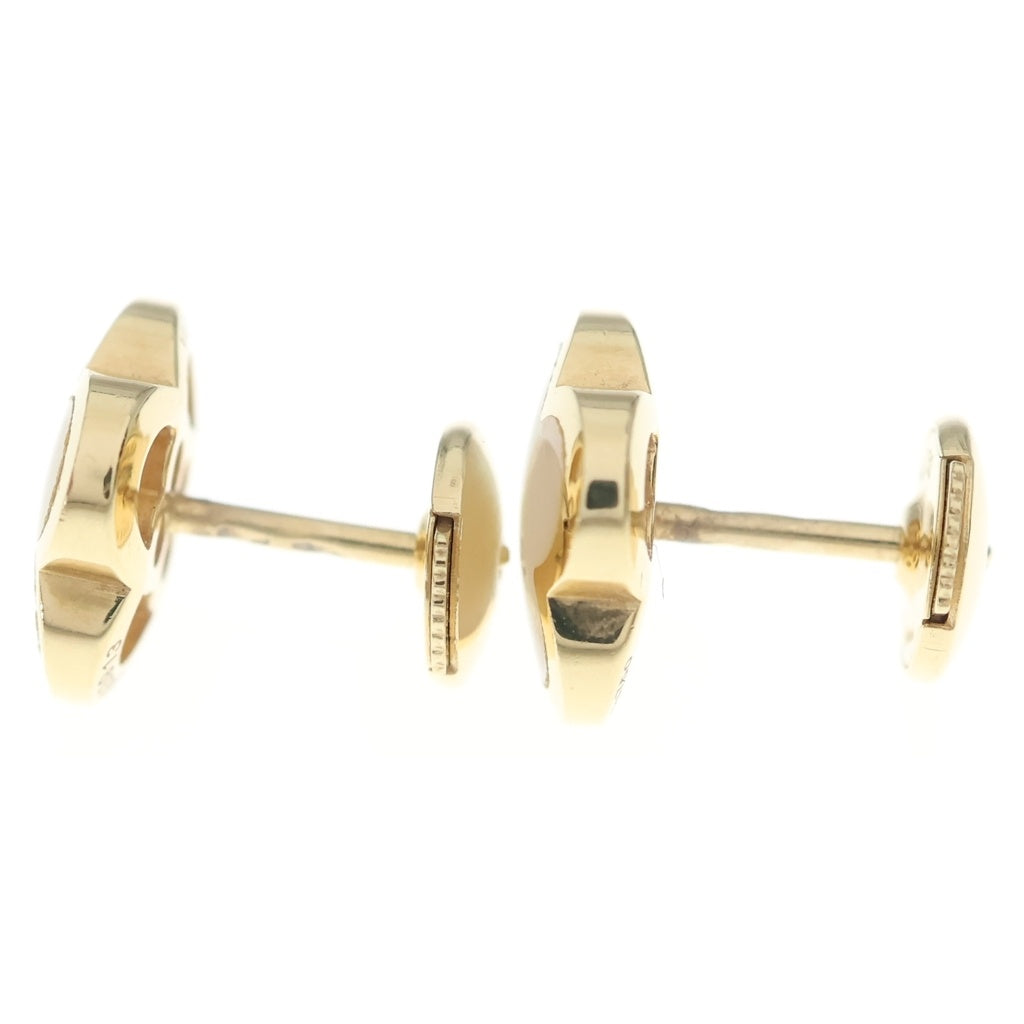 Van Cleef & Arpels(ヴァンクリーフアンドアーペル) ピュアアルハンブラ マザーオブパール ピアス K18YG イエローゴールド VCARA39700 レディース