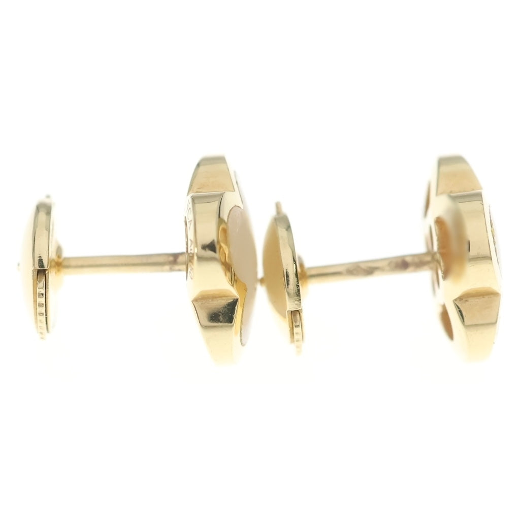 Van Cleef & Arpels(ヴァンクリーフアンドアーペル) ピュアアルハンブラ マザーオブパール ピアス K18YG イエローゴールド VCARA39700 レディース