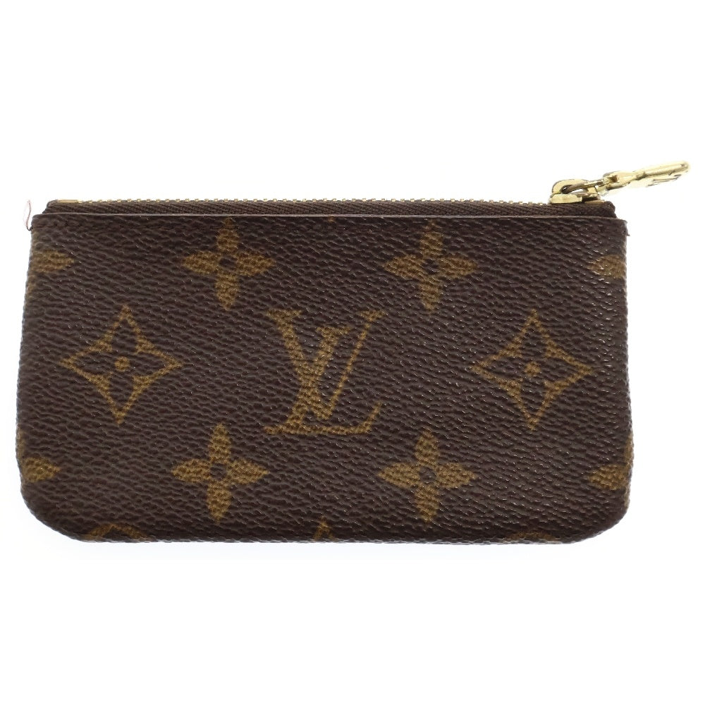 LOUIS VUITTON(ルイヴィトン) モノグラム ポシェットミニ M62650 ブラウン コインケース キーリング付