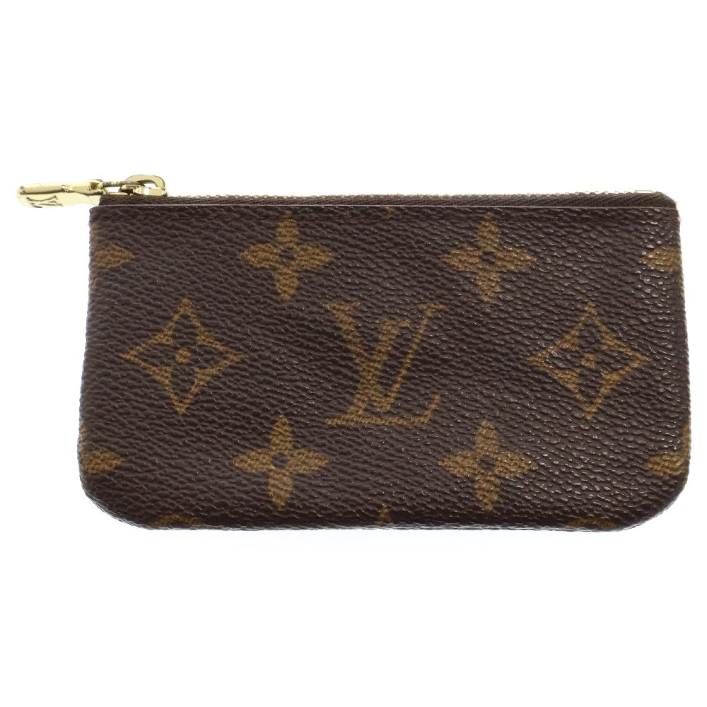 LOUIS VUITTON(ルイヴィトン) モノグラム ポシェットミニ M62650 ブラウン コインケース キーリング付
