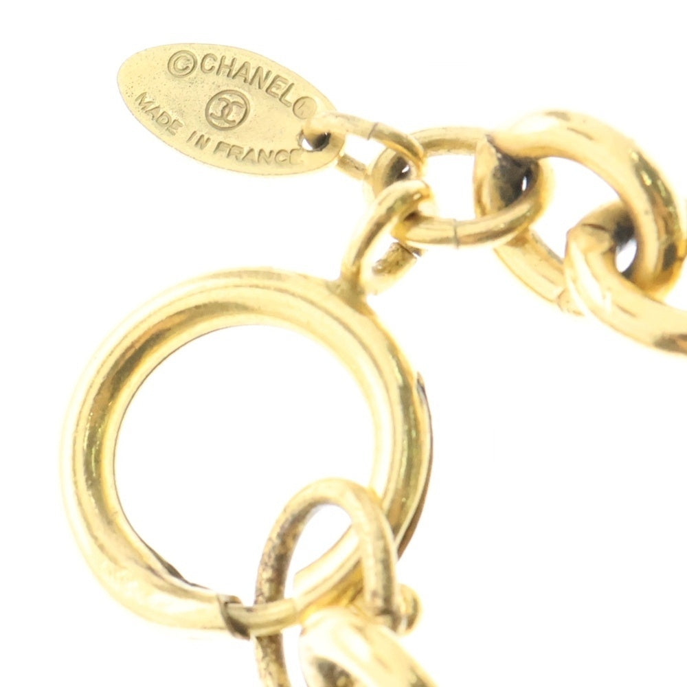 CHANEL(シャネル) ヴィンテージコインネックレス ライオン ゴールド